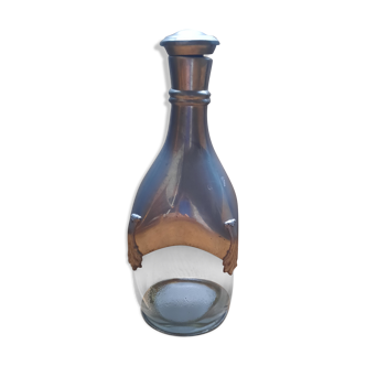 Tin glass carafe