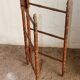 Antique folding towel rail