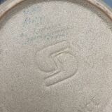Sarreguemines stoneware salad bowl