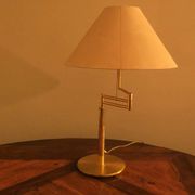 Lampe de table multi-réglable en laiton Relux Milano, Italie, années 1970