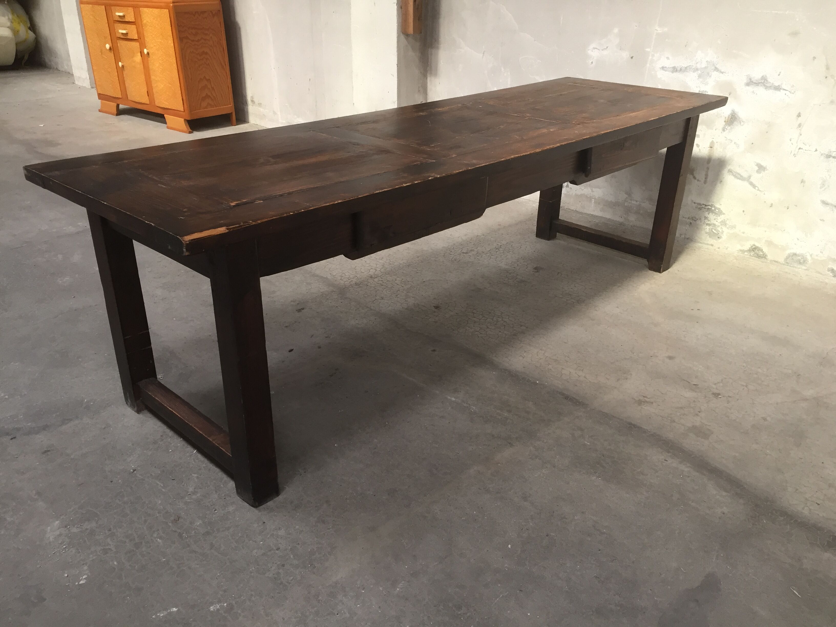 Old fir farmhouse table
