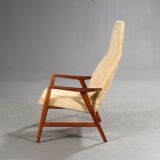 Fauteuil modèle 'Kontur', bois d'orme, Alf Svensson