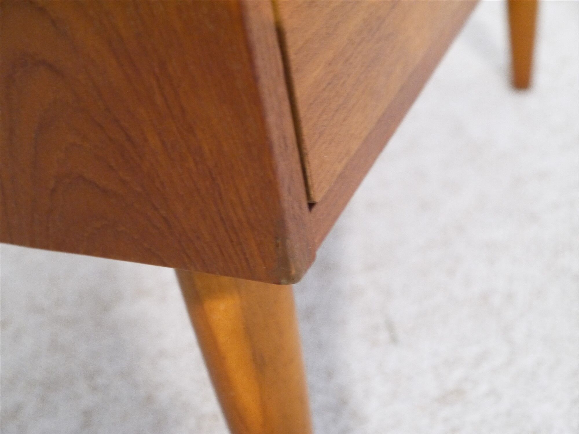 Scandinavian teak vintage chest of drawers