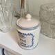 Enamelled ceramic tea jar