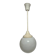 Postmodern Communist pendant lamp, Poland, 1970s