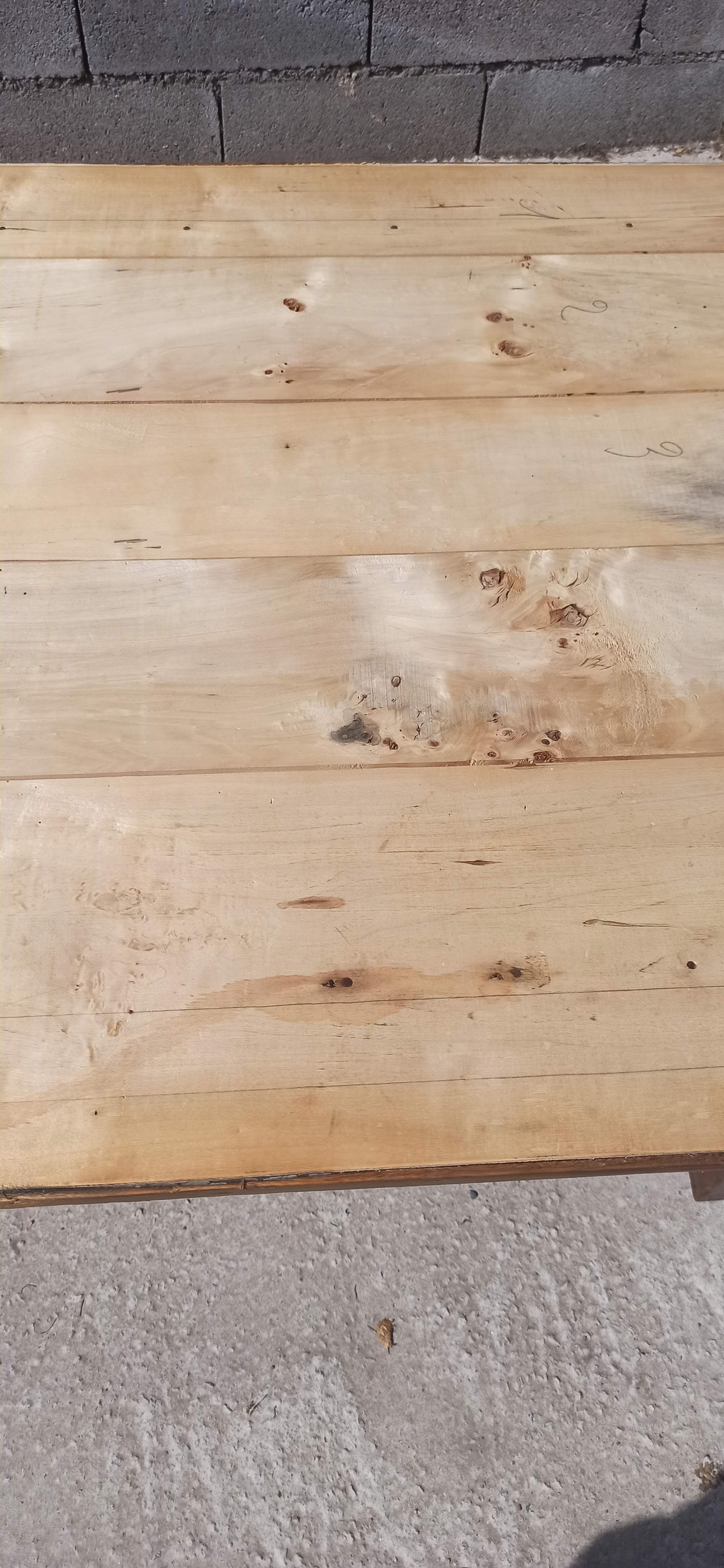 Large farmhouse table beautiful depth