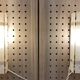 Pair of glass wall lights scandinavian design 1960.