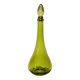 Vintage Italian Green Glass Decanter
