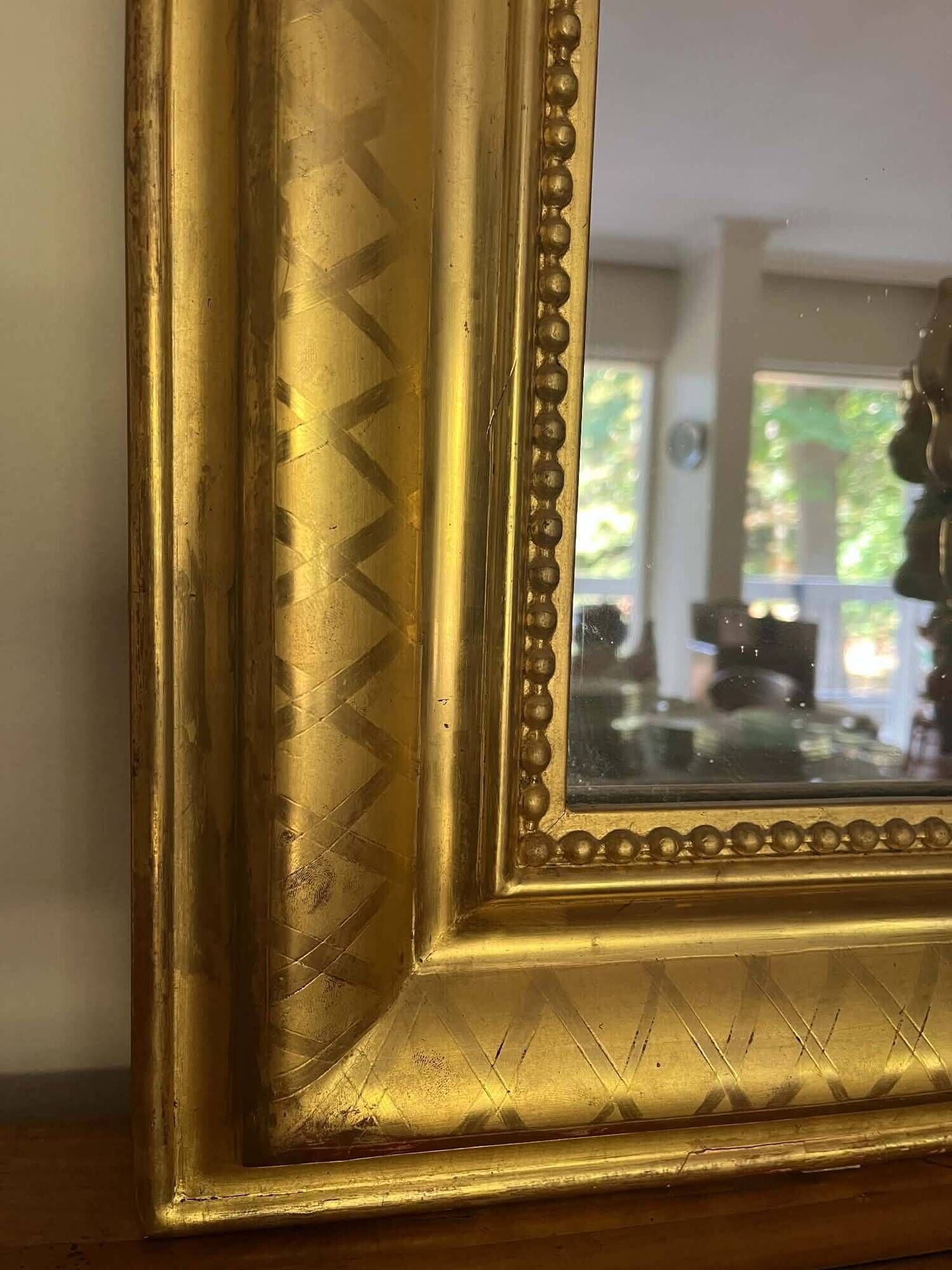 Miroir style Louis-Philippe