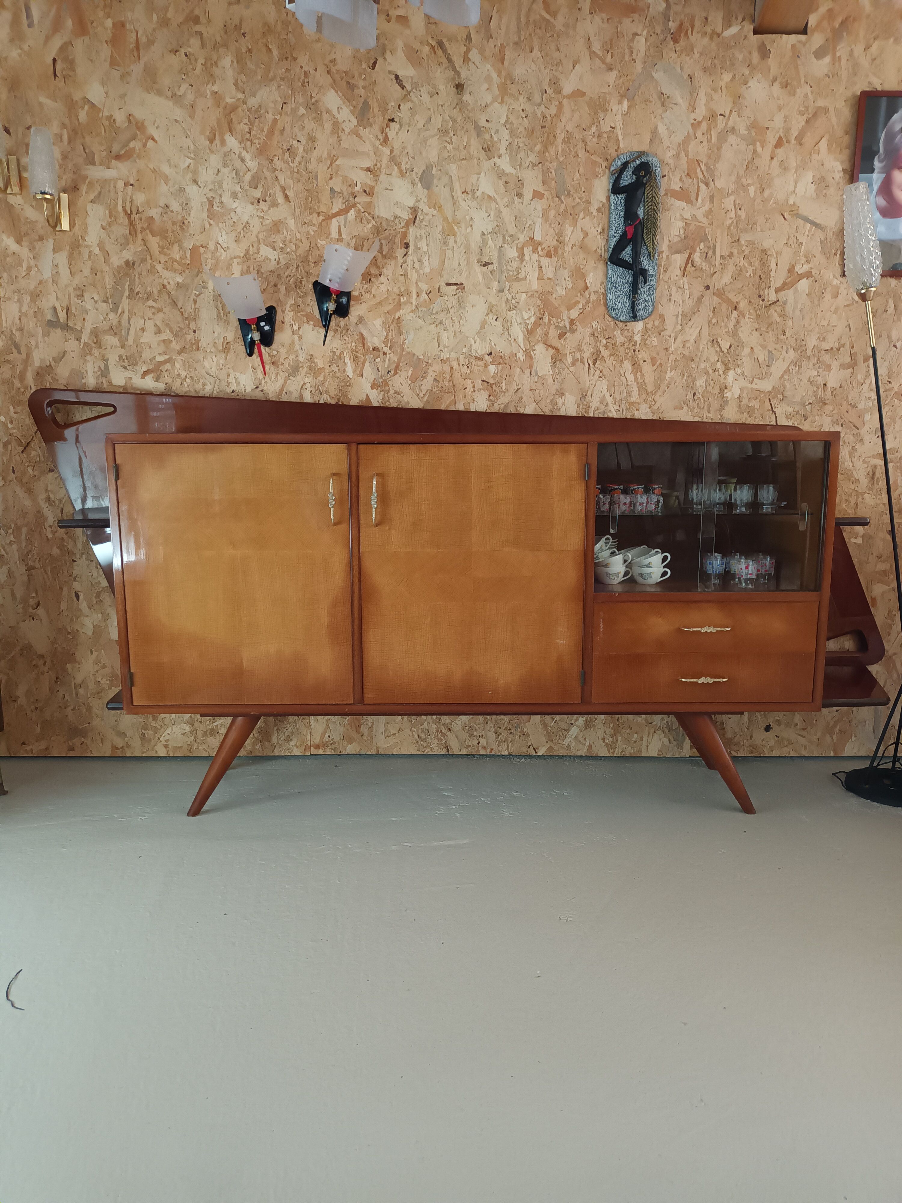 Buffet vintage année 50 midcentury
