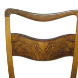 1930s Set of 4 Art Deco Dining Chairs, Czechoslovakia