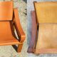 Pair of Lounge Armchairs S10 "Sahara" (Range X) by Pierre Chapo