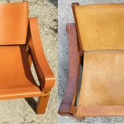 Pair of Lounge Armchairs S10 "Sahara" (Range X) by Pierre Chapo