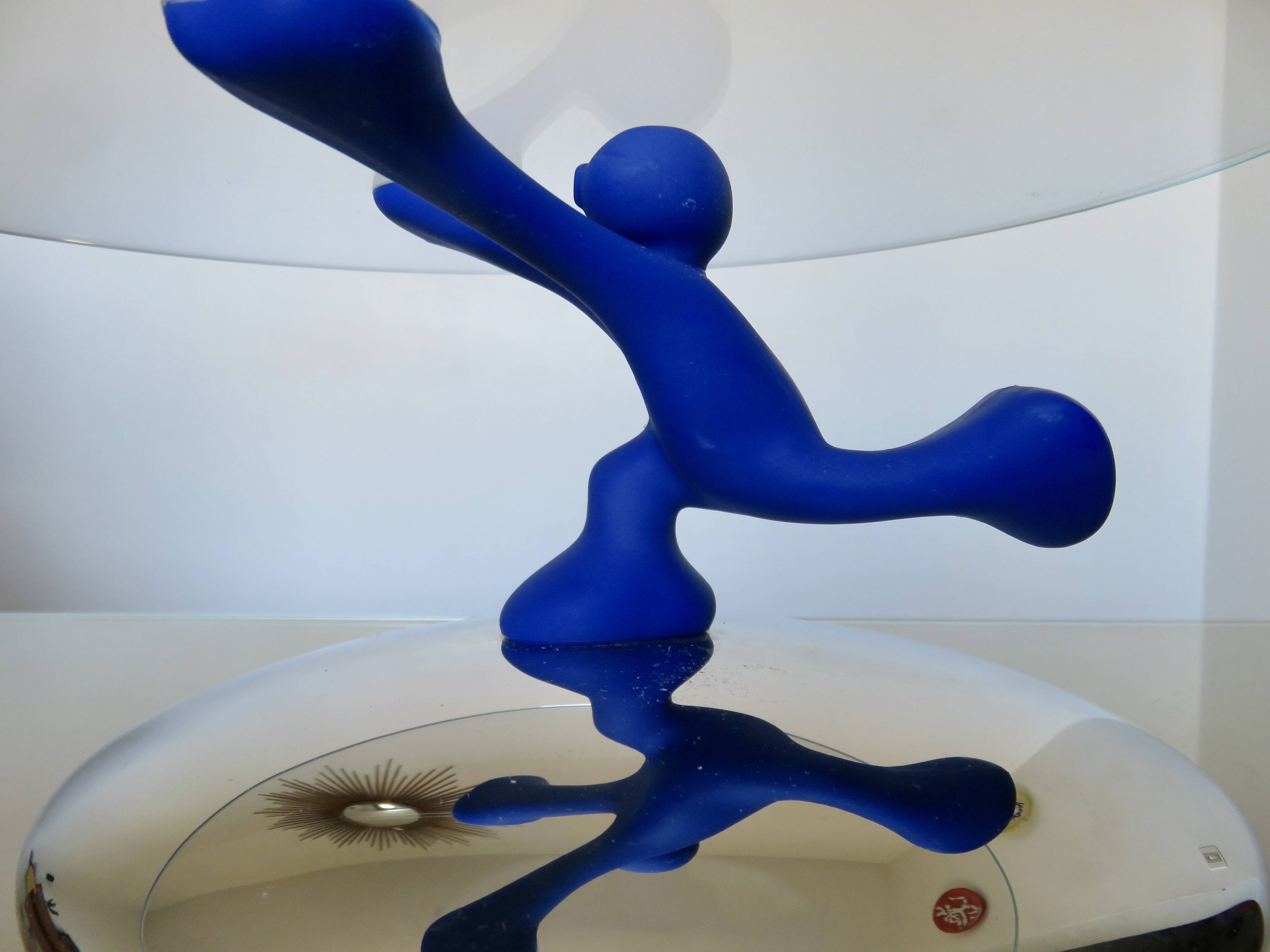 Plateau "Bimboveloce" Running Man, Alessi, design by Mattia di Rosa, 1999