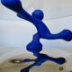 Plateau "Bimboveloce" Running Man, Alessi, design by Mattia di Rosa, 1999