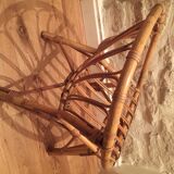 Chaise en rotin enfant
