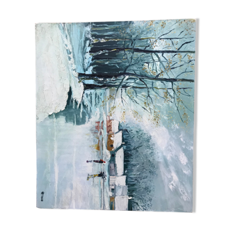 Painting on canvas
