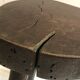 Tabouret d’appoint brutaliste