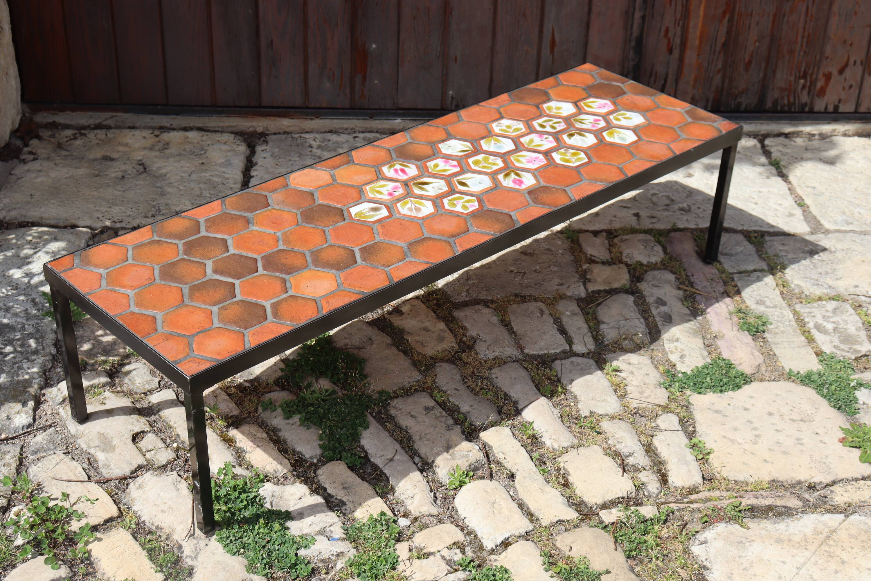 Ceramic coffee table by Roger Capron