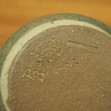 Ceramic vase, Danish design, 1970s, production: Soholm