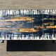 Belarti tiled coffee table. Vintage 60s