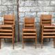 Series of 11 chairs 1950/1960