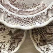 Swiss landscape Italy 25-piece dinner and soup plates