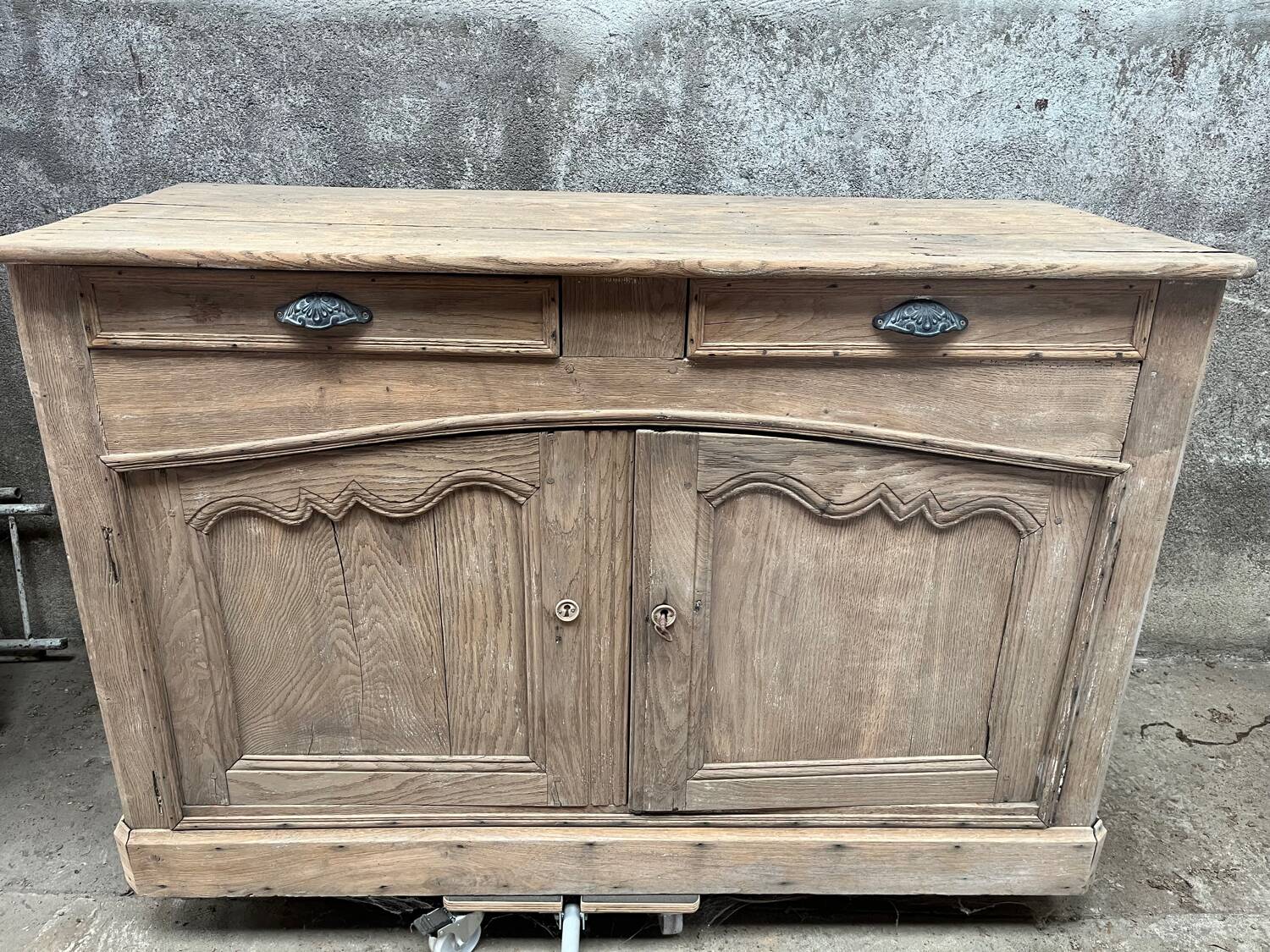 Antique oak sideboard in Provencal style