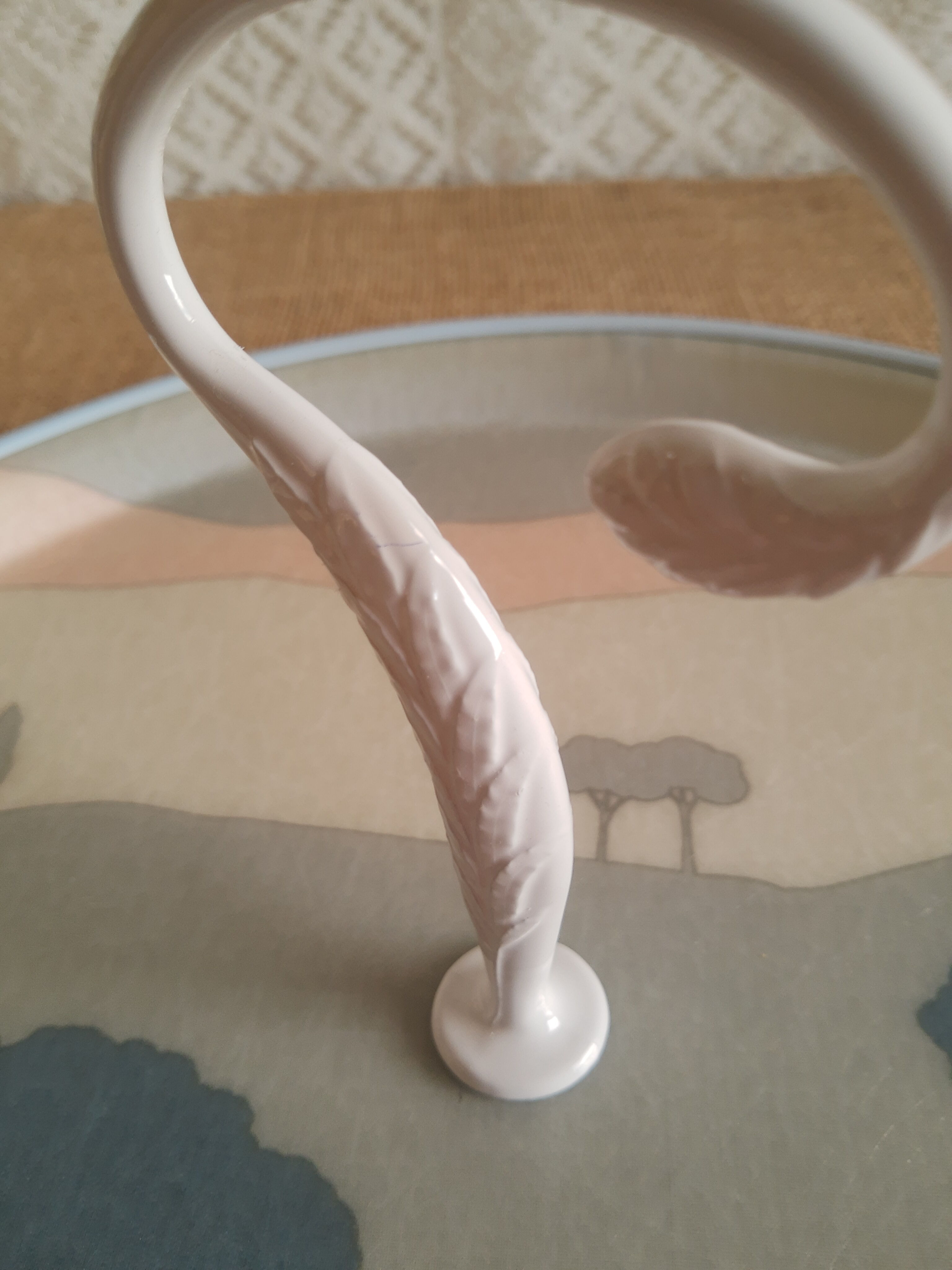 Vintage Fiberglass Serving Tray