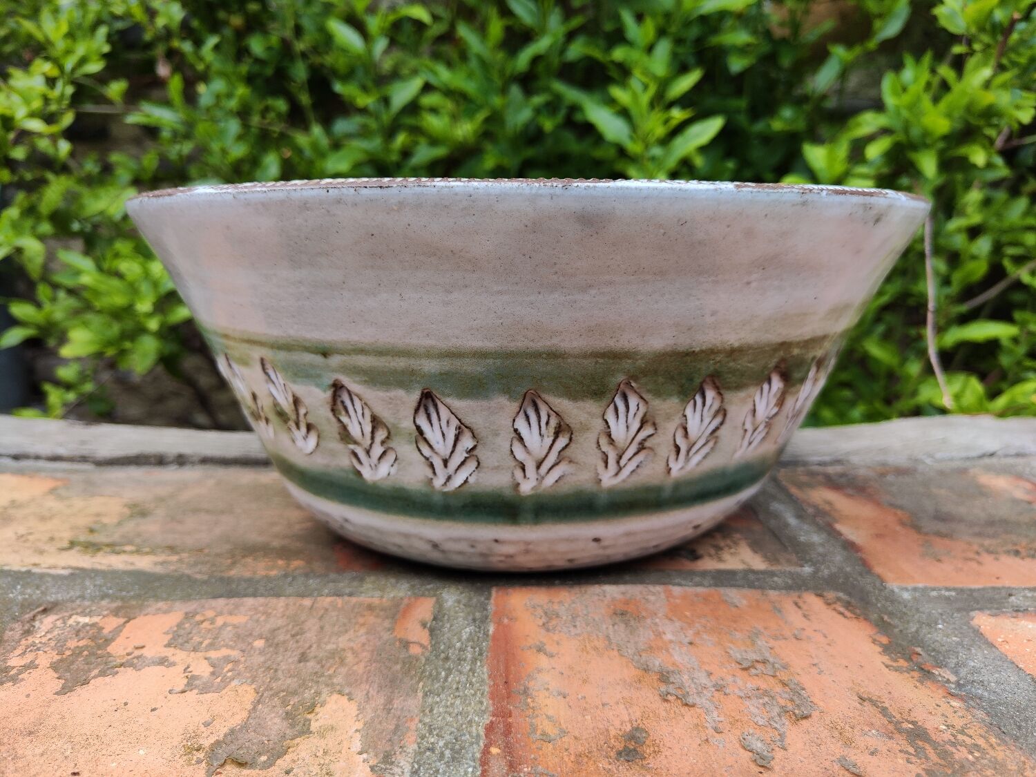 Salad bowl Albert Thiry, Vallauris 1950.