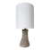 Lampe de bureau ou de table granit pierre sculptée 1970