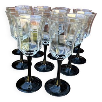 Esso octagonal glasses