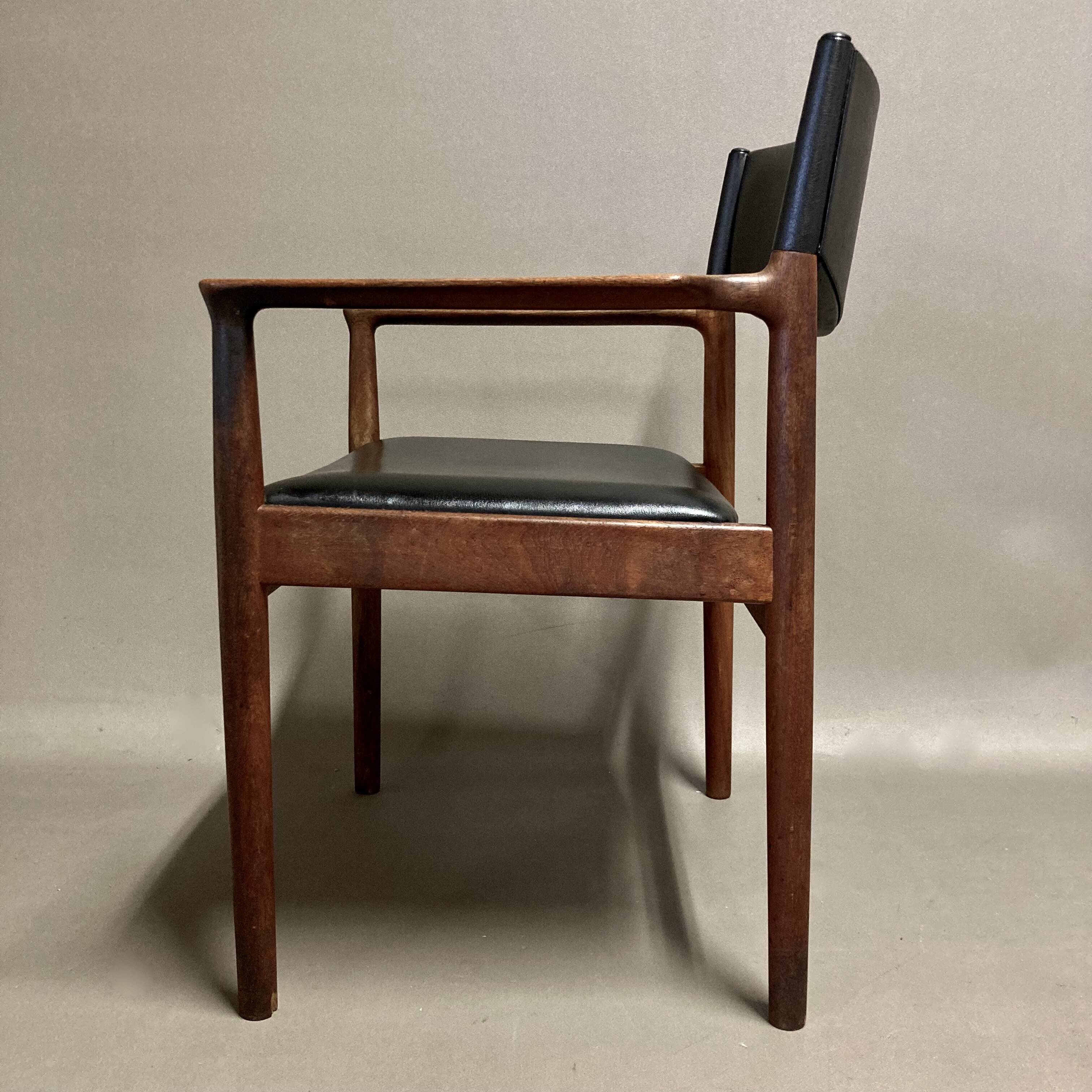 Scandinavian design armchair “erik worts” 1960.