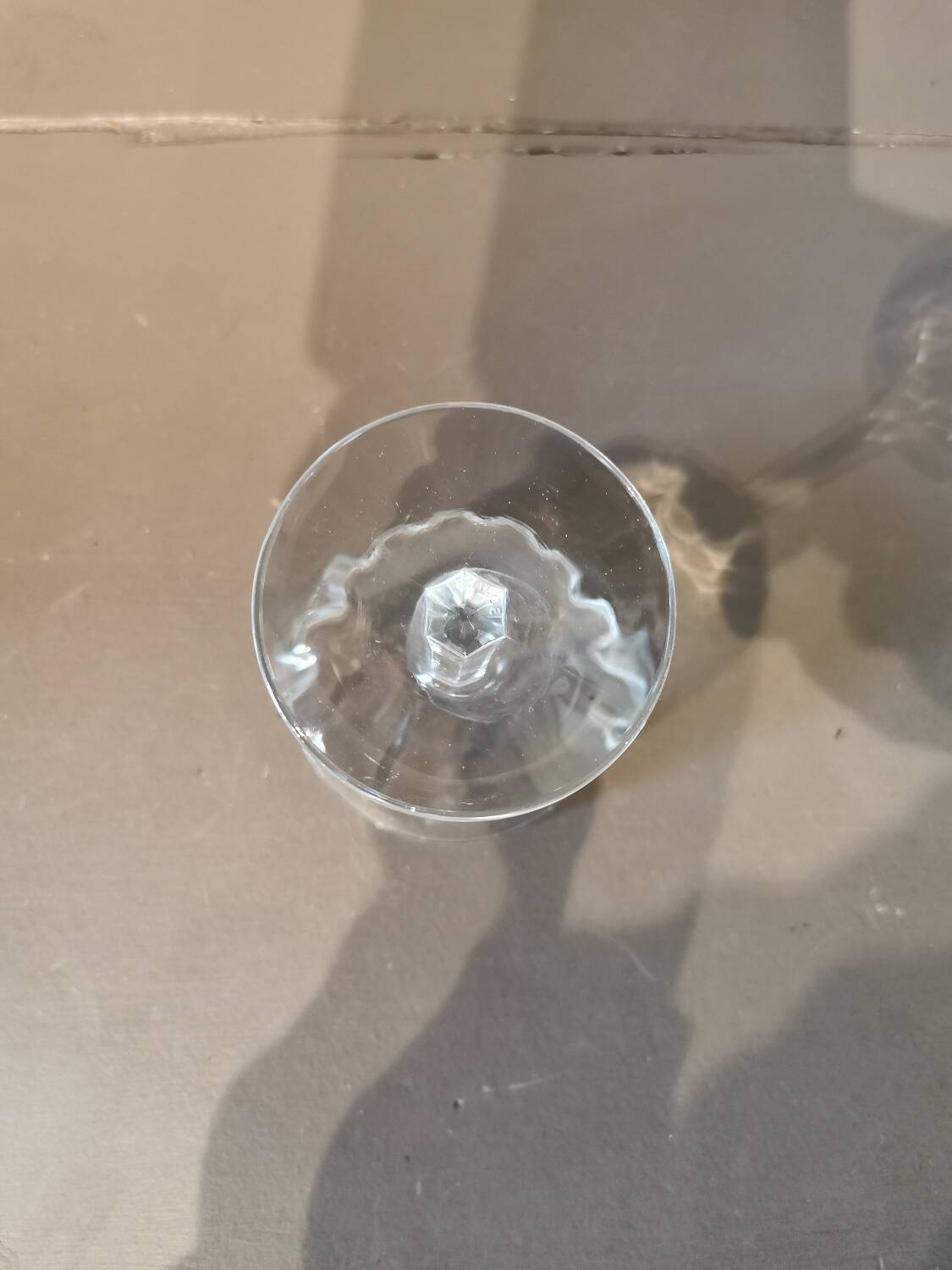 Set of 5 vintage champagne glasses