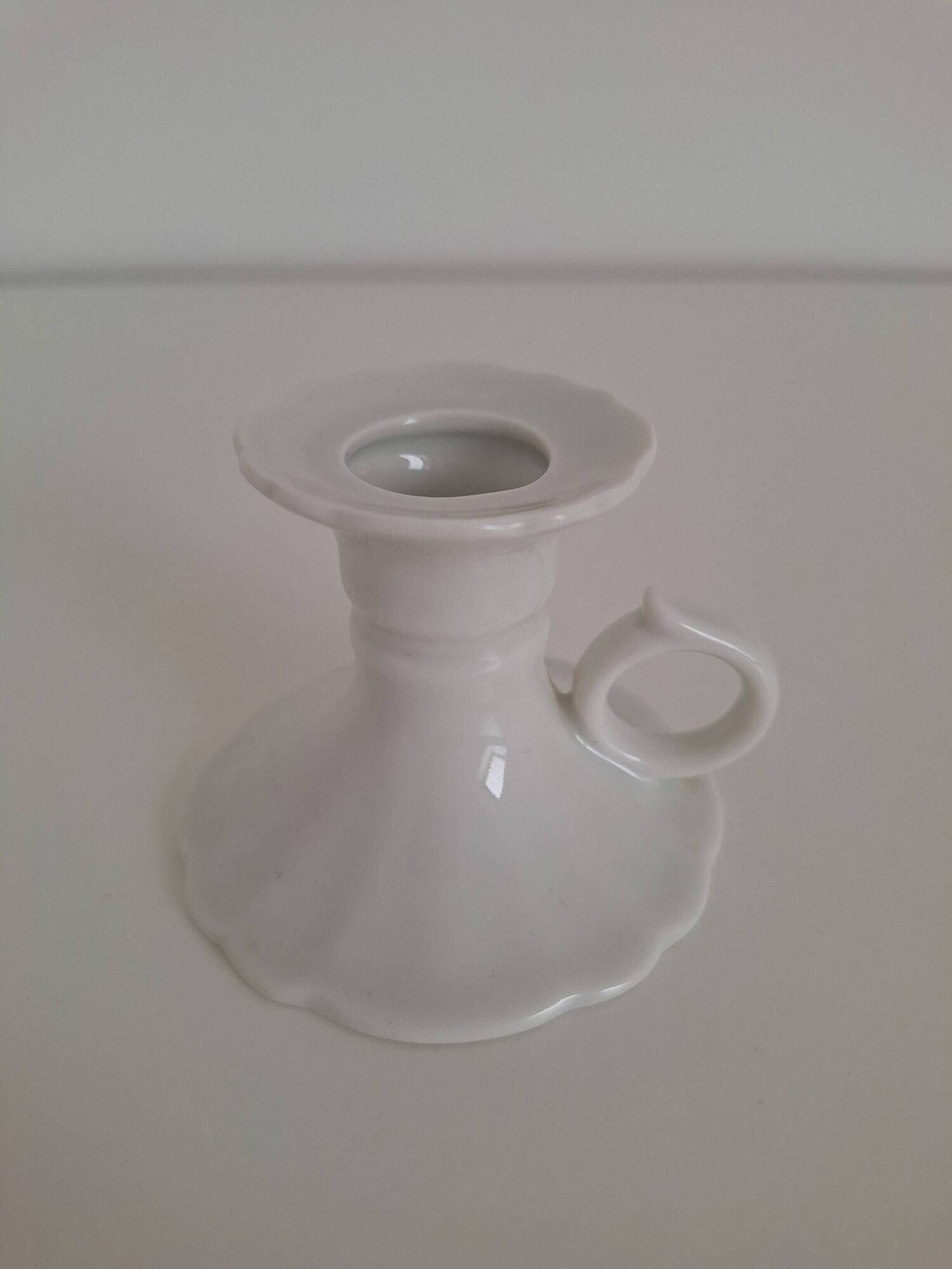 Bedroom candle holder in Tuileries Porcelain