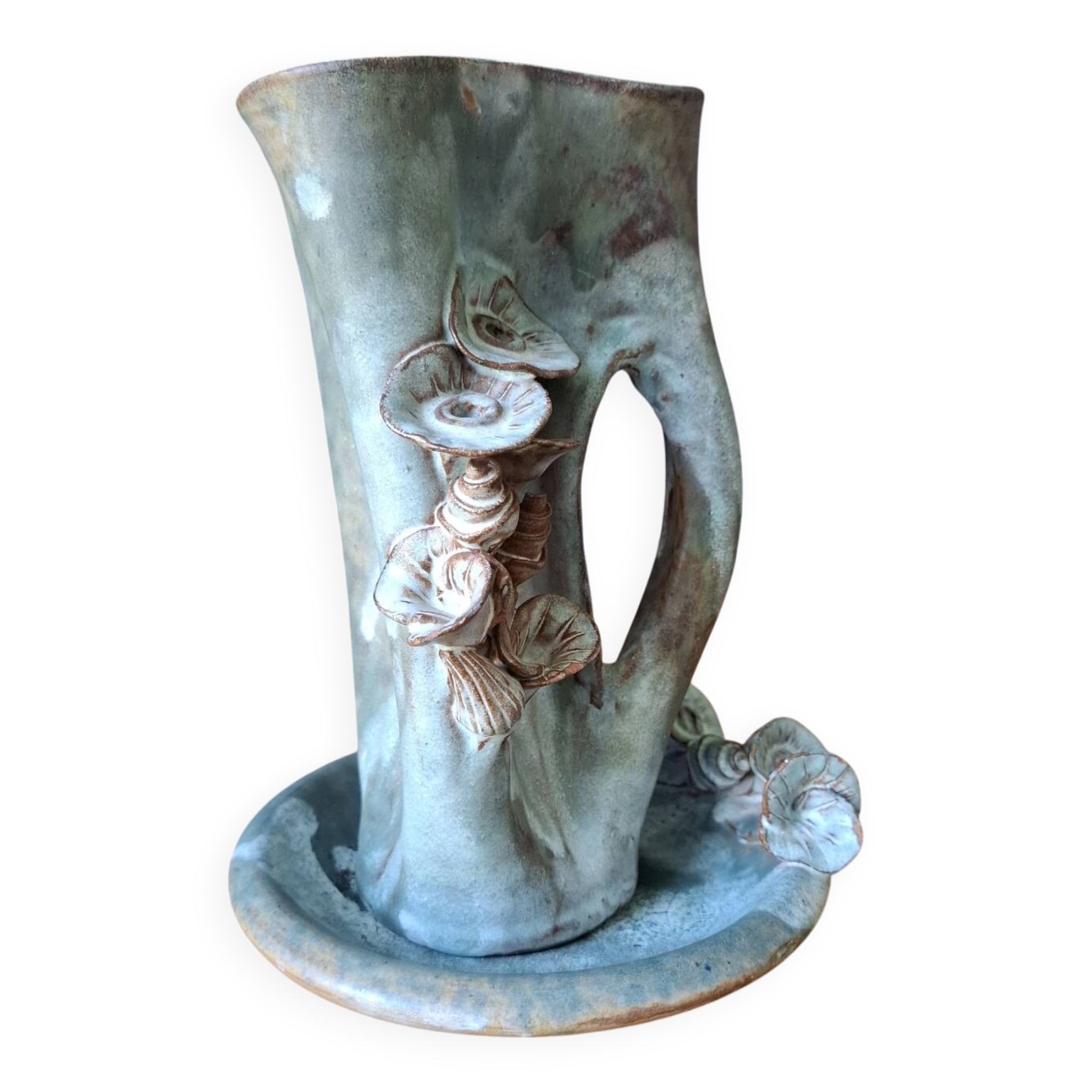 Glazed ceramic vase by Christopher Crete