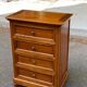 Commode louis philippe en bois massif avec 4 tiroirs