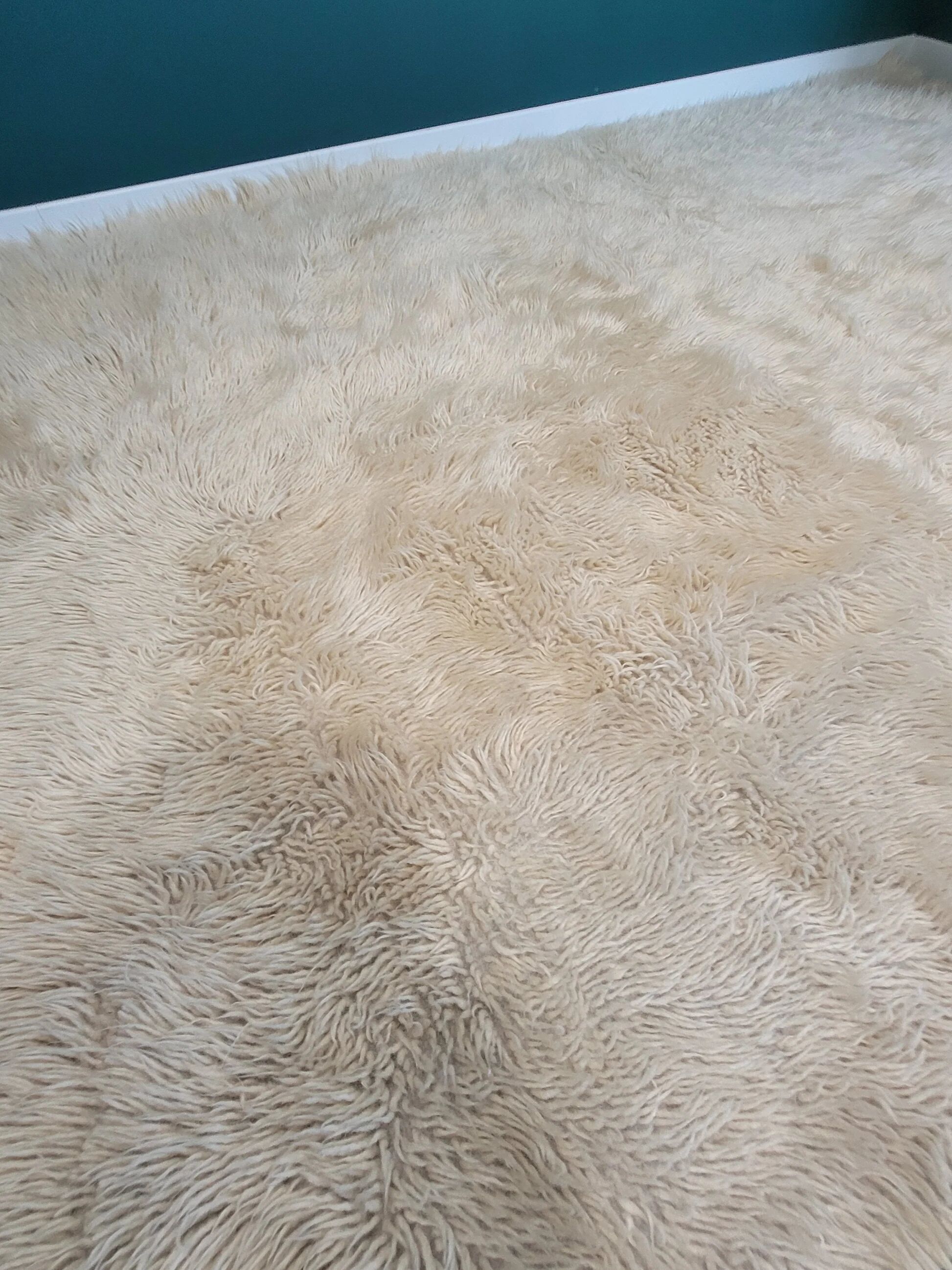 Long pile wool rug - 240x160cm - Ref 1005