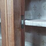 Art Nouveau Art Deco sideboard in blond walnut