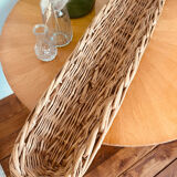 Vintage baguette bread basket