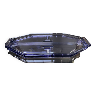 Art Deco crystal tray from Val Saint Lambert