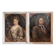 Pair of portraits from the early 18th century