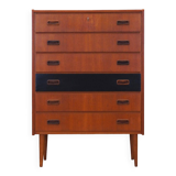 Commode en teck, design danois, années 1970, production : Danemark