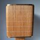 Bedside lamp in raffia
