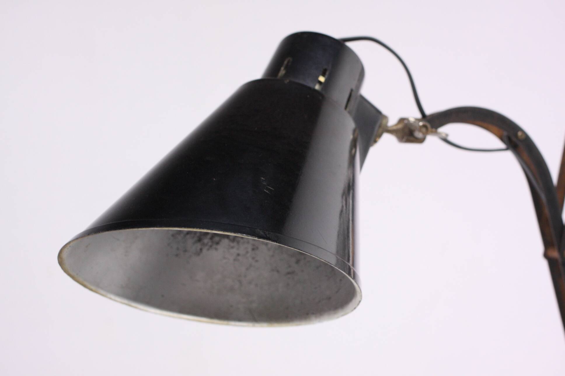 Lampe accordéon industrielle Bometal