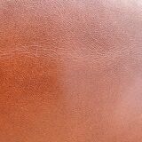 High-end brown genuine leather club armchair