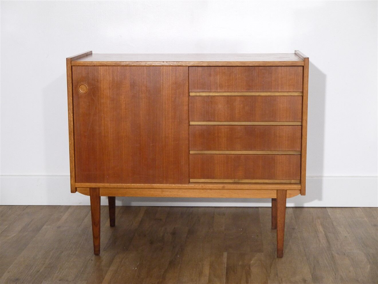 Scandinavian vintage teak sideboard 1960