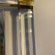 Miroir Pierre Vandel doré et en lucite
