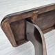 1950s, Danish artdeco coffee table with shelf, ash wood.