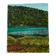 Tableau huile au couteau sur toile Lac d'Ambléon